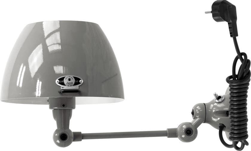 Applique AICLER AIC701CS de Jieldé, avec interrupteur, Gris souris Applique AICLER AIC701CS de Jieldé, avec interrupteur, Gris souris