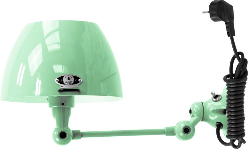 Applique AICLER AIC701CS de Jieldé, avec interrupteur, Vert d'eau Applique AICLER AIC701CS de Jieldé, avec interrupteur, Vert d'eau