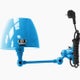 Applique AICLER AIC701CS, avec interrupteur, Bleu clair