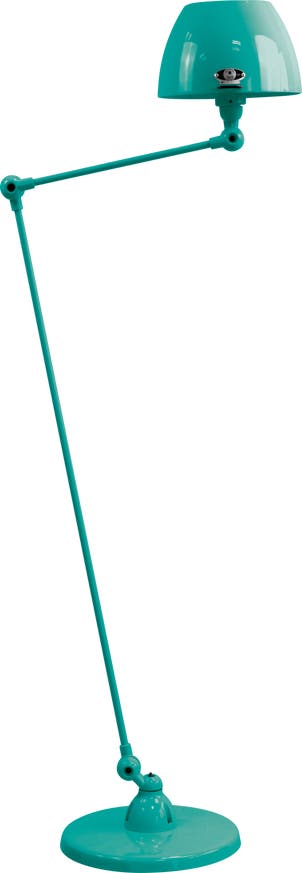 Lampadaire AICLER AIC833 de Jieldé, Bleu d'eau Lampadaire AICLER AIC833 de Jieldé, Bleu d'eau