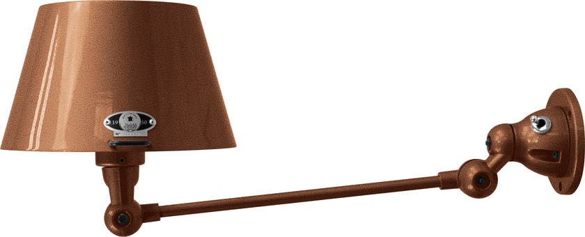Applique AICLER AID301 de Jieldé, Cuivre martelé Applique AICLER AID301 de Jieldé, Cuivre martelé