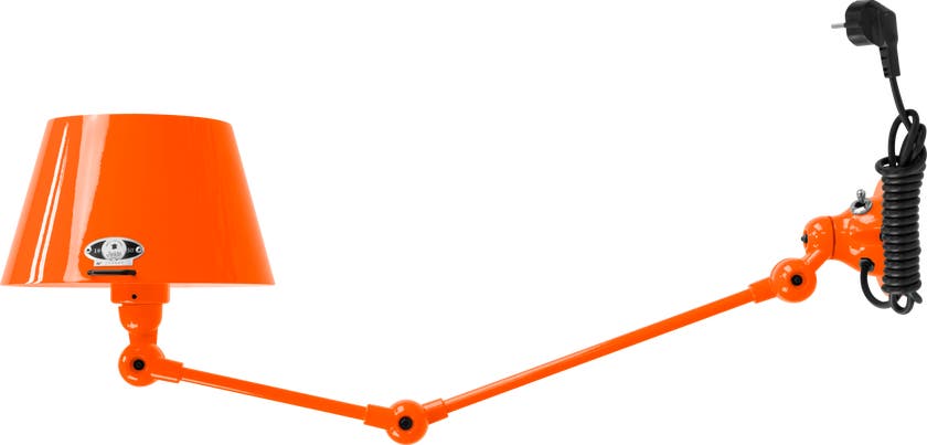 Applique AICLER AID371CS de Jieldé, avec interrupteur, Orange Applique AICLER AID371CS de Jieldé, avec interrupteur, Orange