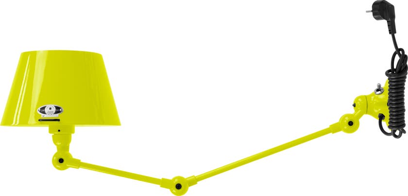 Applique AICLER AID371CS de Jieldé, avec interrupteur, Jaune souffre Applique AICLER AID371CS de Jieldé, avec interrupteur, Jaune souffre