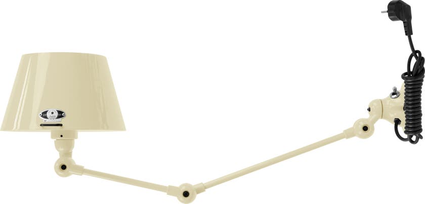 Applique AICLER AID371CS de Jieldé, avec interrupteur, Ivoire Applique AICLER AID371CS de Jieldé, avec interrupteur, Ivoire