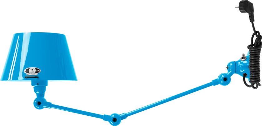 Applique AICLER AID371CS de Jieldé, avec interrupteur, Bleu clair Applique AICLER AID371CS de Jieldé, avec interrupteur, Bleu clair