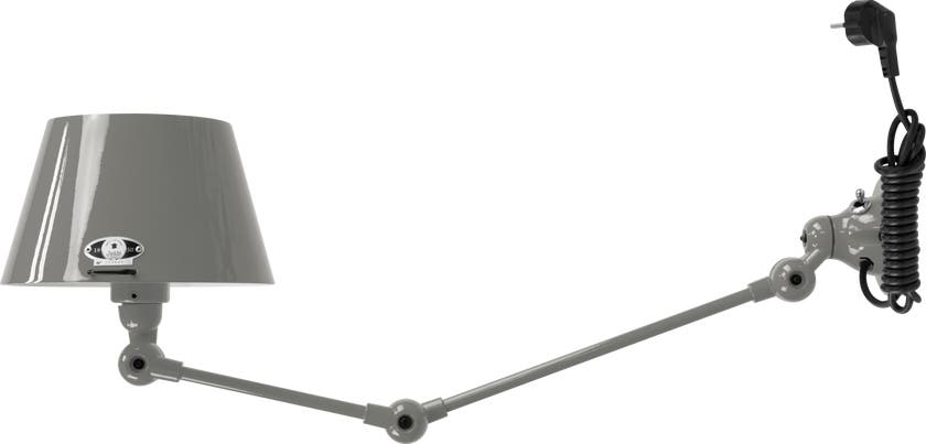 Applique AICLER AID371CS de Jieldé, avec interrupteur, Gris souris Applique AICLER AID371CS de Jieldé, avec interrupteur, Gris souris