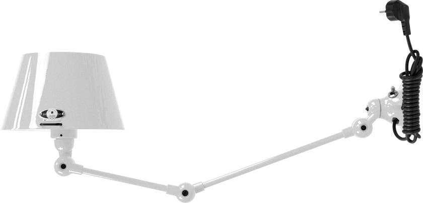 Applique AICLER AID371CS de Jieldé, avec interrupteur, Gris argent Applique AICLER AID371CS de Jieldé, avec interrupteur, Gris argent