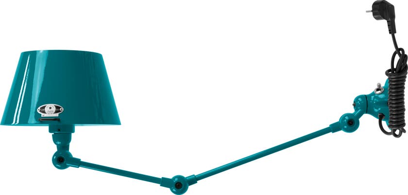 Applique AICLER AID371CS de Jieldé, avec interrupteur, Bleu océan Applique AICLER AID371CS de Jieldé, avec interrupteur, Bleu océan