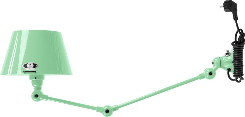 Applique AICLER AID371CS de Jieldé, avec interrupteur, Vert d'eau Applique AICLER AID371CS de Jieldé, avec interrupteur, Vert d'eau