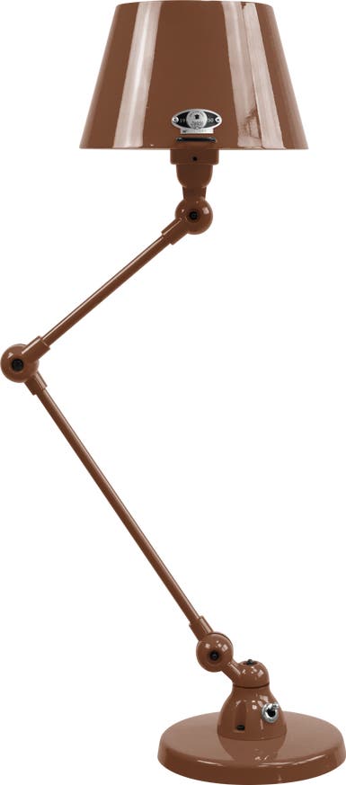 Lampe à poser AICLER AID373 de Jieldé, Chocolat Lampe à poser AICLER AID373 de Jieldé, Chocolat
