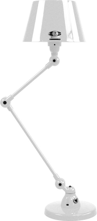 Lampe à poser AICLER AID373 de Jieldé, Gris argent Lampe à poser AICLER AID373 de Jieldé, Gris argent