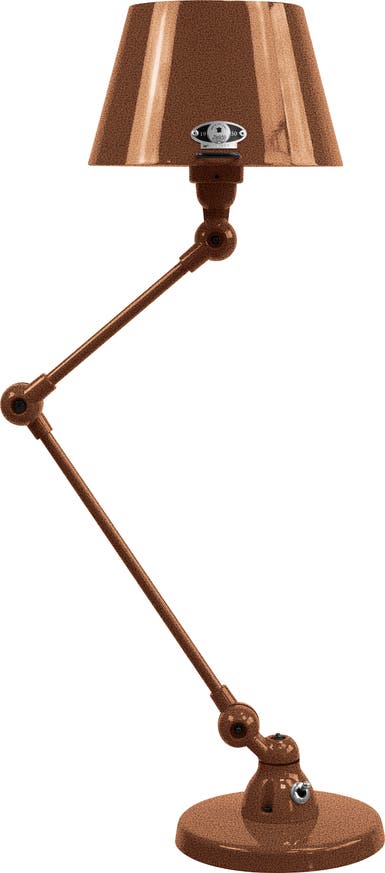 Lampe à poser AICLER AID373 de Jieldé, Cuivre martelé Lampe à poser AICLER AID373 de Jieldé, Cuivre martelé