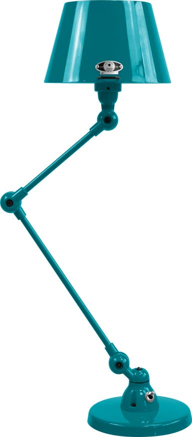 Lampe à poser AICLER AID373 de Jieldé, Bleu océan Lampe à poser AICLER AID373 de Jieldé, Bleu océan