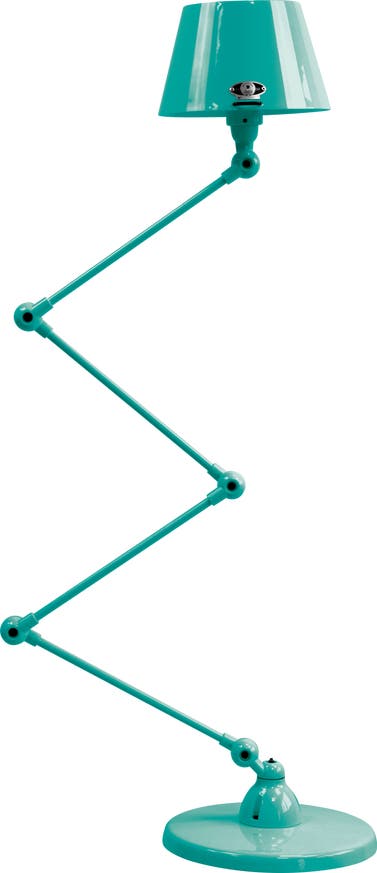 Lampadaire AICLER AID433 de Jieldé, Bleu d'eau Lampadaire AICLER AID433 de Jieldé, Bleu d'eau