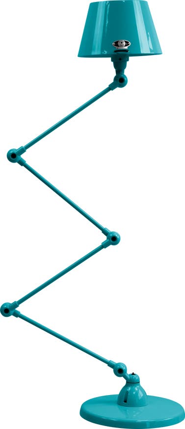 Lampadaire AICLER AID433 de Jieldé, Bleu océan Lampadaire AICLER AID433 de Jieldé, Bleu océan