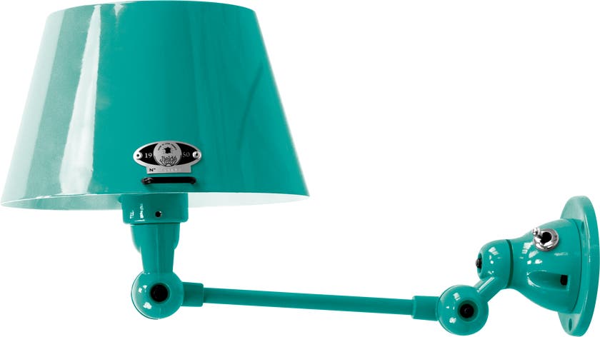 Applique AICLER AID701 de Jieldé, sans interrupteur, Bleu d'eau Applique AICLER AID701 de Jieldé, sans interrupteur, Bleu d'eau