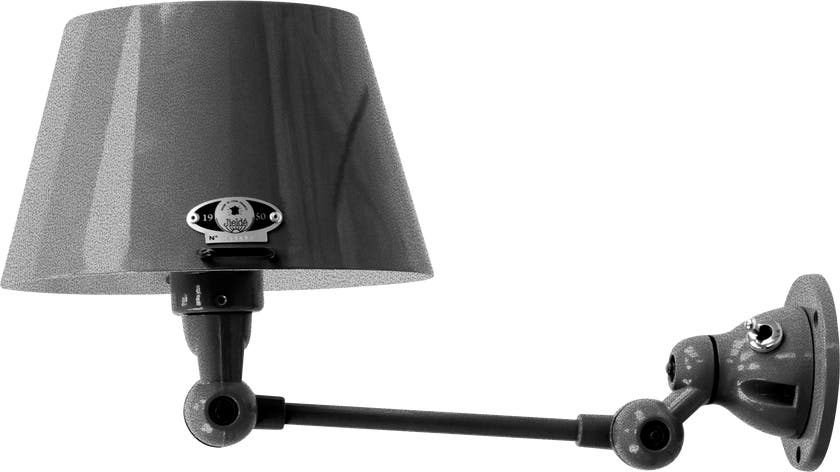 Applique AICLER AID701 de Jieldé, sans interrupteur, Noir martelé Applique AICLER AID701 de Jieldé, sans interrupteur, Noir martelé