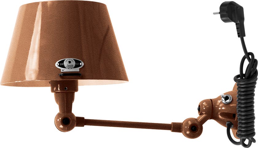 Applique AICLER AID701CS de Jieldé, Cuivre martelé Applique AICLER AID701CS de Jieldé, Cuivre martelé