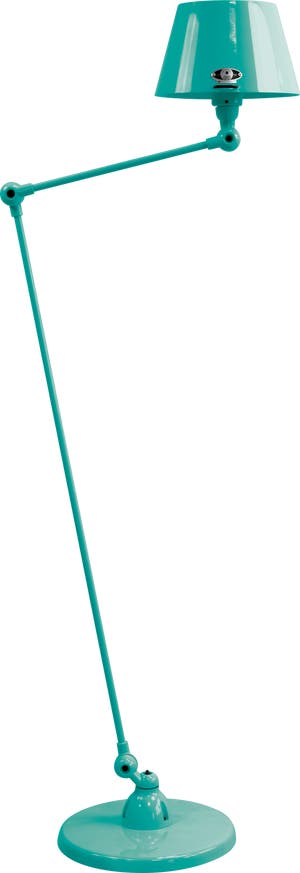 Lampadaire AICLER AID833 de Jieldé, Bleu d'eau Lampadaire AICLER AID833 de Jieldé, Bleu d'eau
