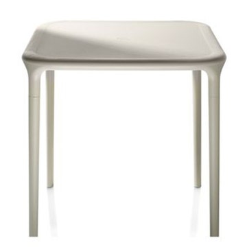 TABLE CARRÉE AIR, Beige de MAGIS
