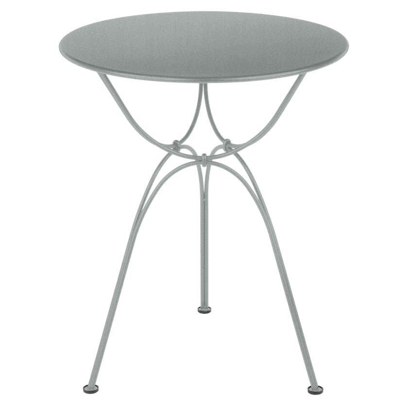Table Airloop Fermob D.60 H.74.5, Gris lapilli Table Airloop Fermob D.60 H.74.5, Gris lapilli