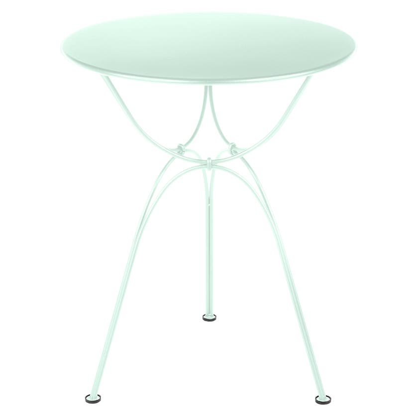 Table Airloop Fermob D.60 H.74.5, Menthe glaciale Table Airloop Fermob D.60 H.74.5, Menthe glaciale