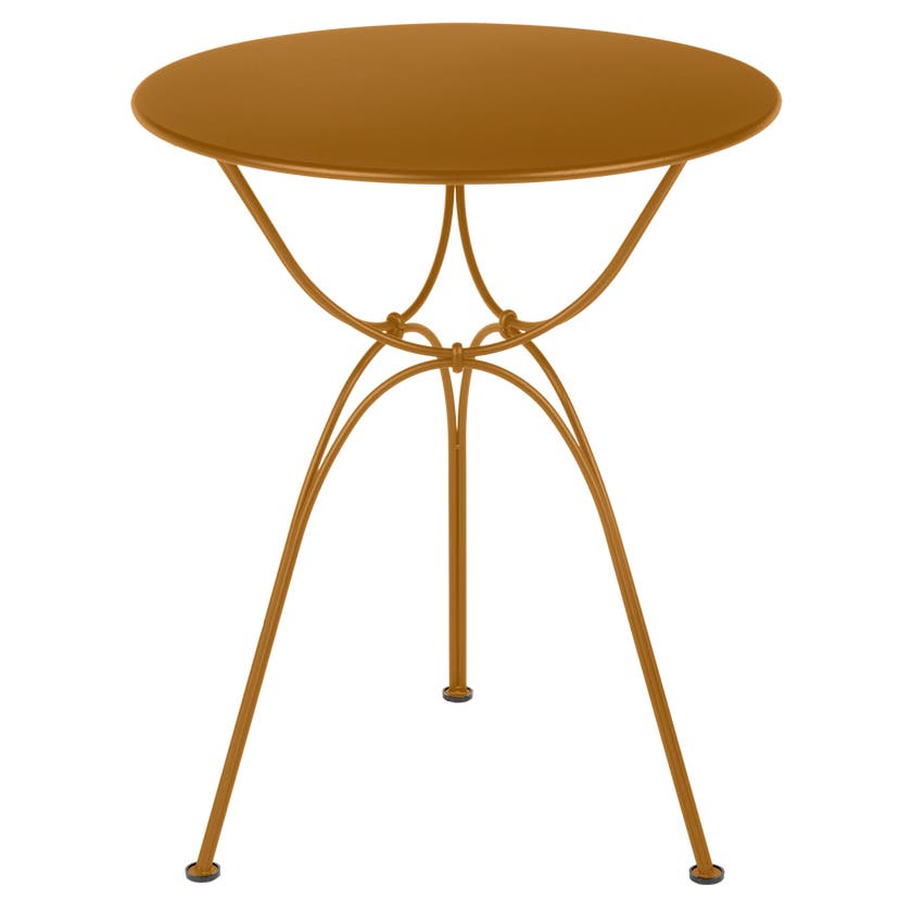 Table Airloop Fermob D.60 H.74.5, Pain d'épices Table Airloop Fermob D.60 H.74.5, Pain d'épices