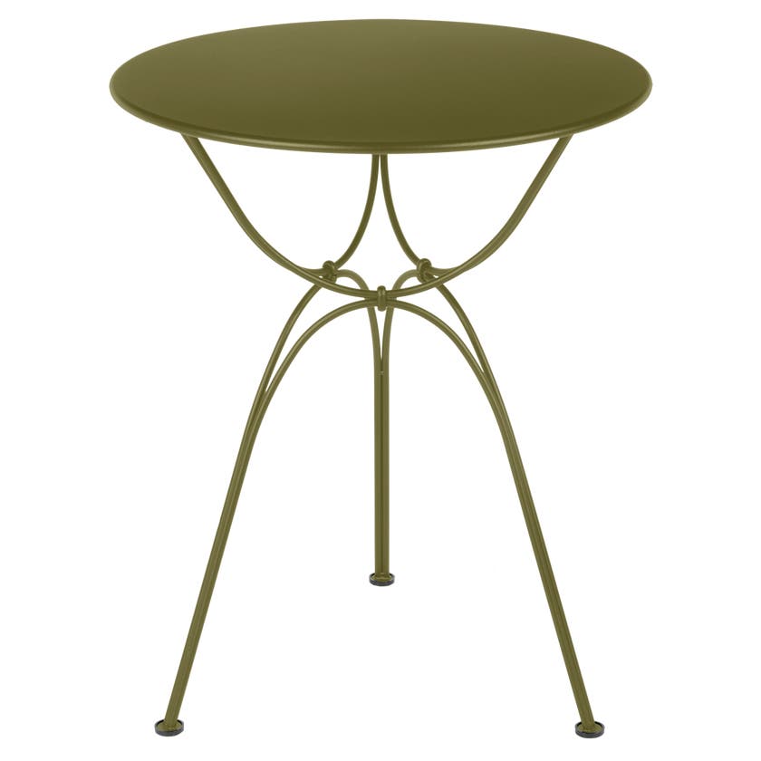Table Airloop Fermob D.60 H.74.5, Pesto Table Airloop Fermob D.60 H.74.5, Pesto
