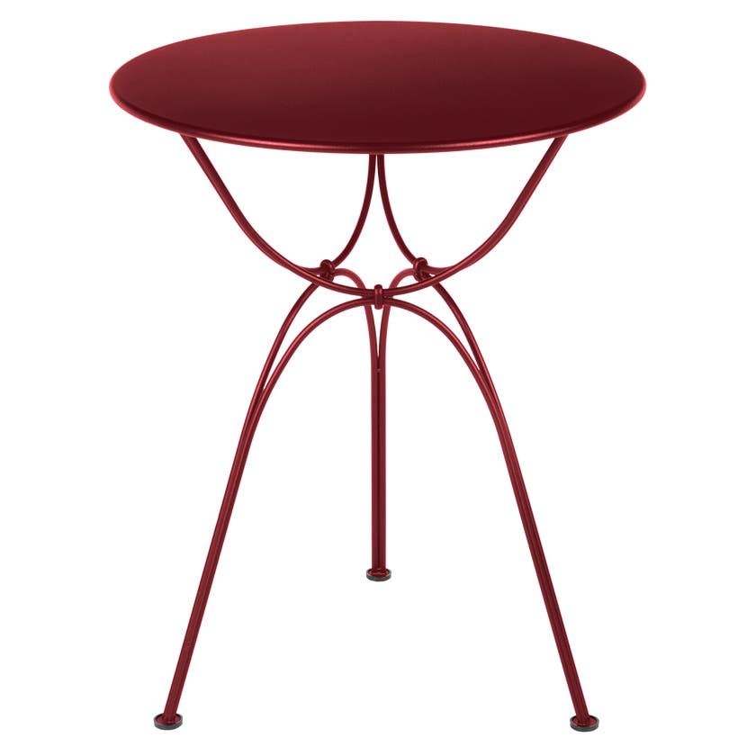 Table Airloop Fermob D.60 H.74.5, Piment Table Airloop Fermob D.60 H.74.5, Piment