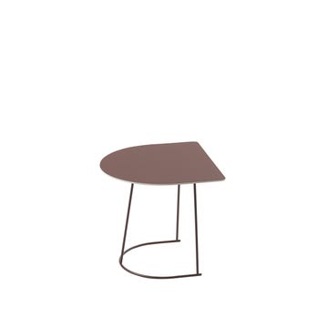 TABLE BASSE AIRY HALF SIZE DE MUUTO, PRUNE