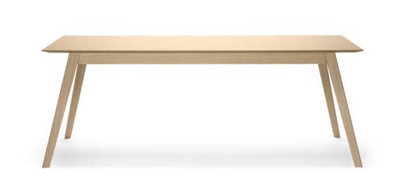 Table AISE rectangulaire de Treku, 160 x 90, Pieds chêne, Plateau chêne naturel Table AISE rectangulaire de Treku, 160 x 90, Pieds chêne, Plateau chêne naturel