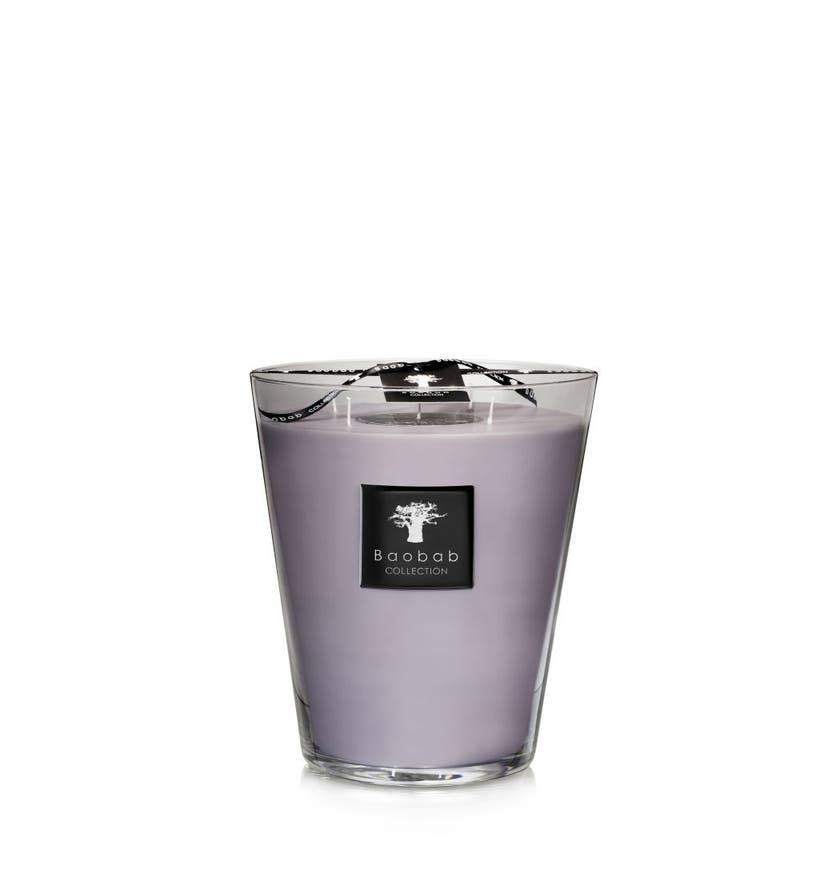 Bougie MAX 24 WHITE RHINO de Baobab Collection