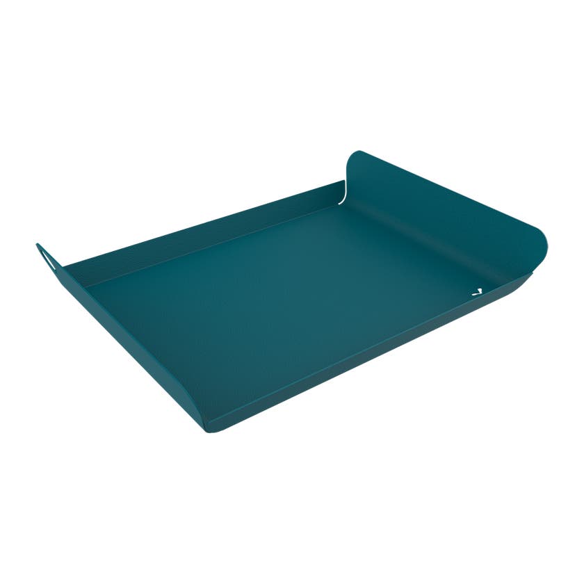 Plateau ALTO 23 X 17 cm de Fermob, Bleu acapulco Plateau ALTO 23 X 17 cm de Fermob, Bleu acapulco