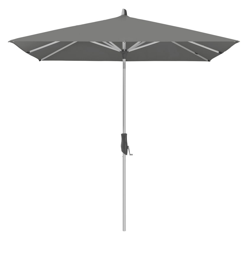 Parasol ALU-TWIST EASY de Glatz, 210x150, 157 Stone grey