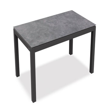 Table de jardin extensible AMORGOS, 160/220 x 90, Graphite