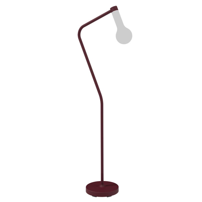 Pied pour lampe APLO de Fermob, Cerise noire Pied pour lampe APLO de Fermob, Cerise noire