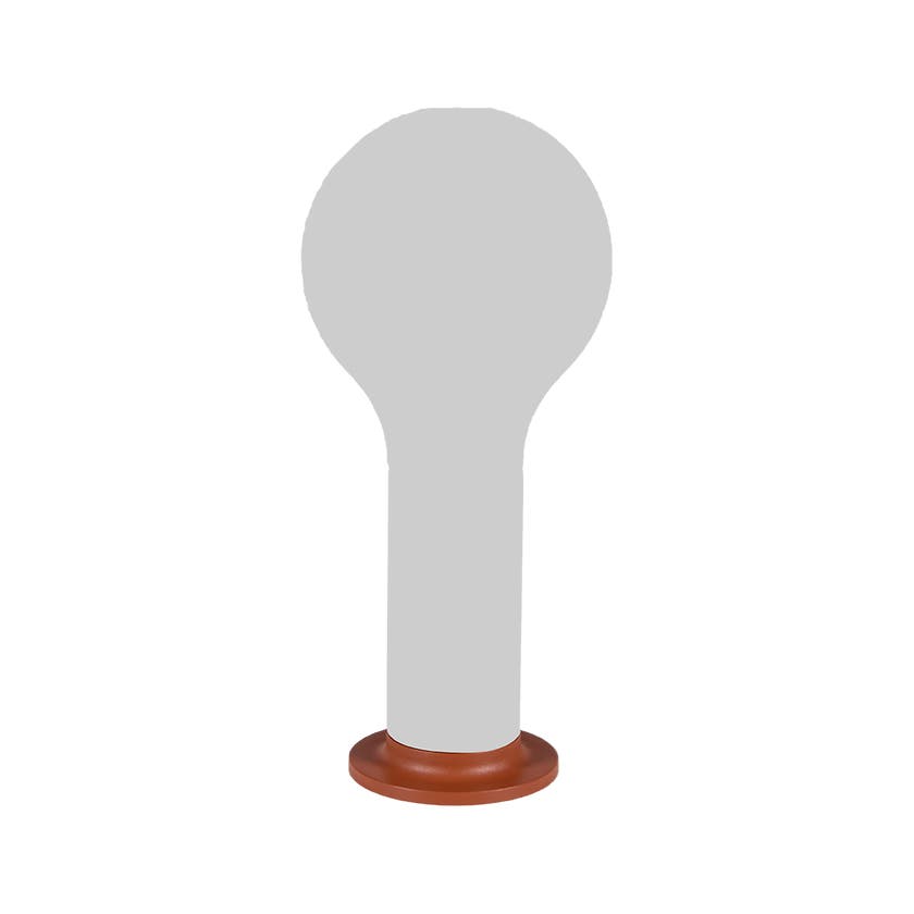 Socle aimanté pour lampe APLO de Fermob, Ocre rouge Socle aimanté pour lampe APLO de Fermob, Ocre rouge