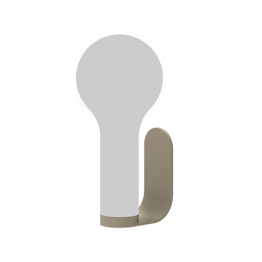 Support / applique murale pour lampe APLO de Fermob, Muscade Support / applique murale pour lampe APLO de Fermob, Muscade