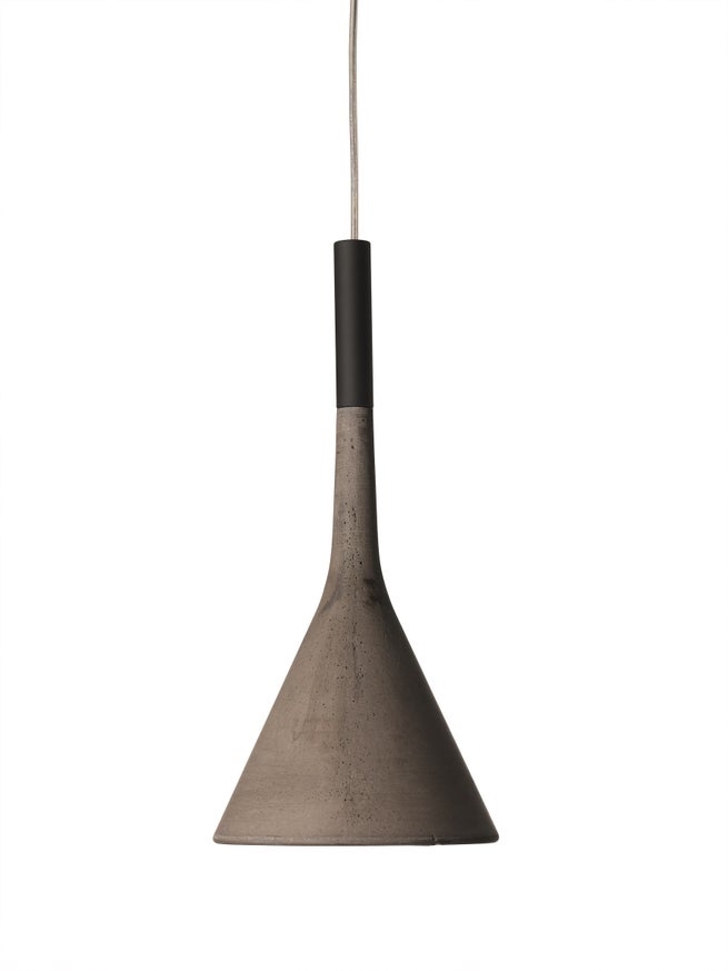 Suspension APLOMB LED de Foscarini, Gris ciment Suspension APLOMB LED de Foscarini, Gris ciment