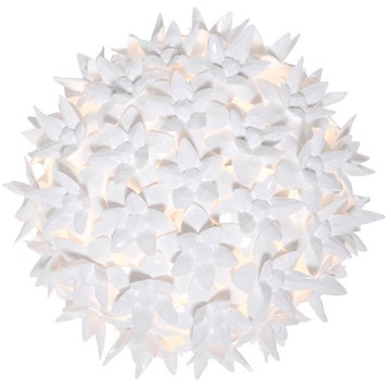 Applique ou plafonnier BLOOM CW2 de Kartell, Blanc