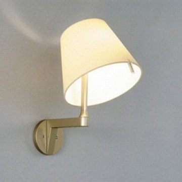 APPLIQUE MURALE MELAMPO, Bronze - Écru de ARTEMIDE