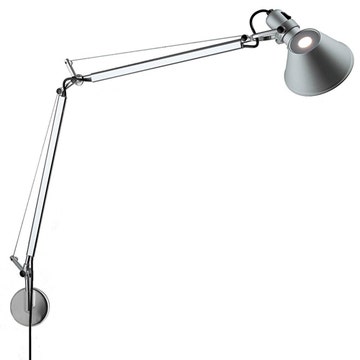 Applique TOLOMEO MINI PARETE d'Artemide, Aluminium