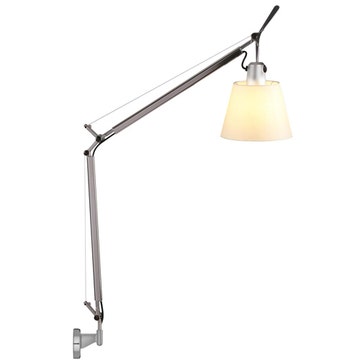 Applique TOLOMEO BASCULANTE PARETE d'Artemide, Diffuseur parchemin