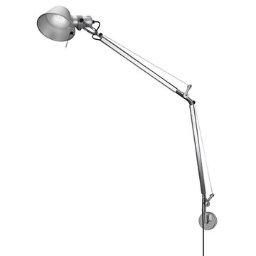 Applique TOLOMEO MINI PARETE LED 3000K d'Artemide, Aluminium