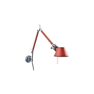Applique TOLOMEO MICRO E27 d'Artemide, Orange anodisé