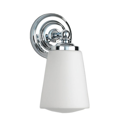 Applique ANTON, H. 21,5 cm, Chrome poli