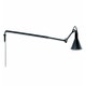 Applique articulée N°213 de DCW, Noir