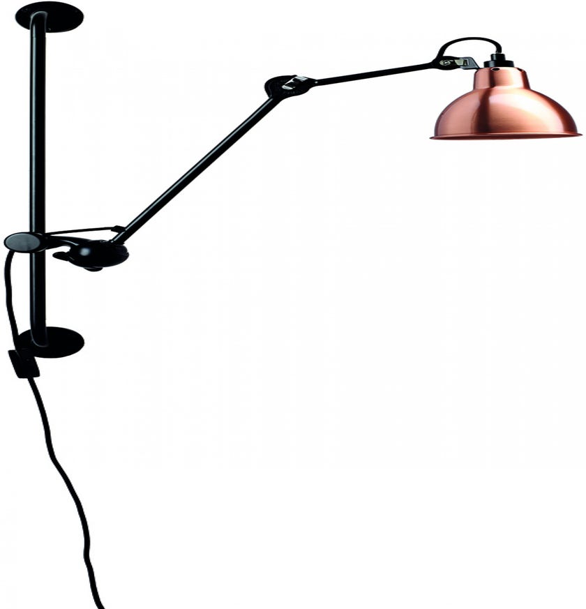 Applique articulée N°210 de DCW, Cuivre