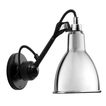 Applique articulée N°304de DCW chrome et noir
