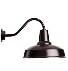 Applique PICCO BARN Diamètre 26 d'Eleanor Home, Noir